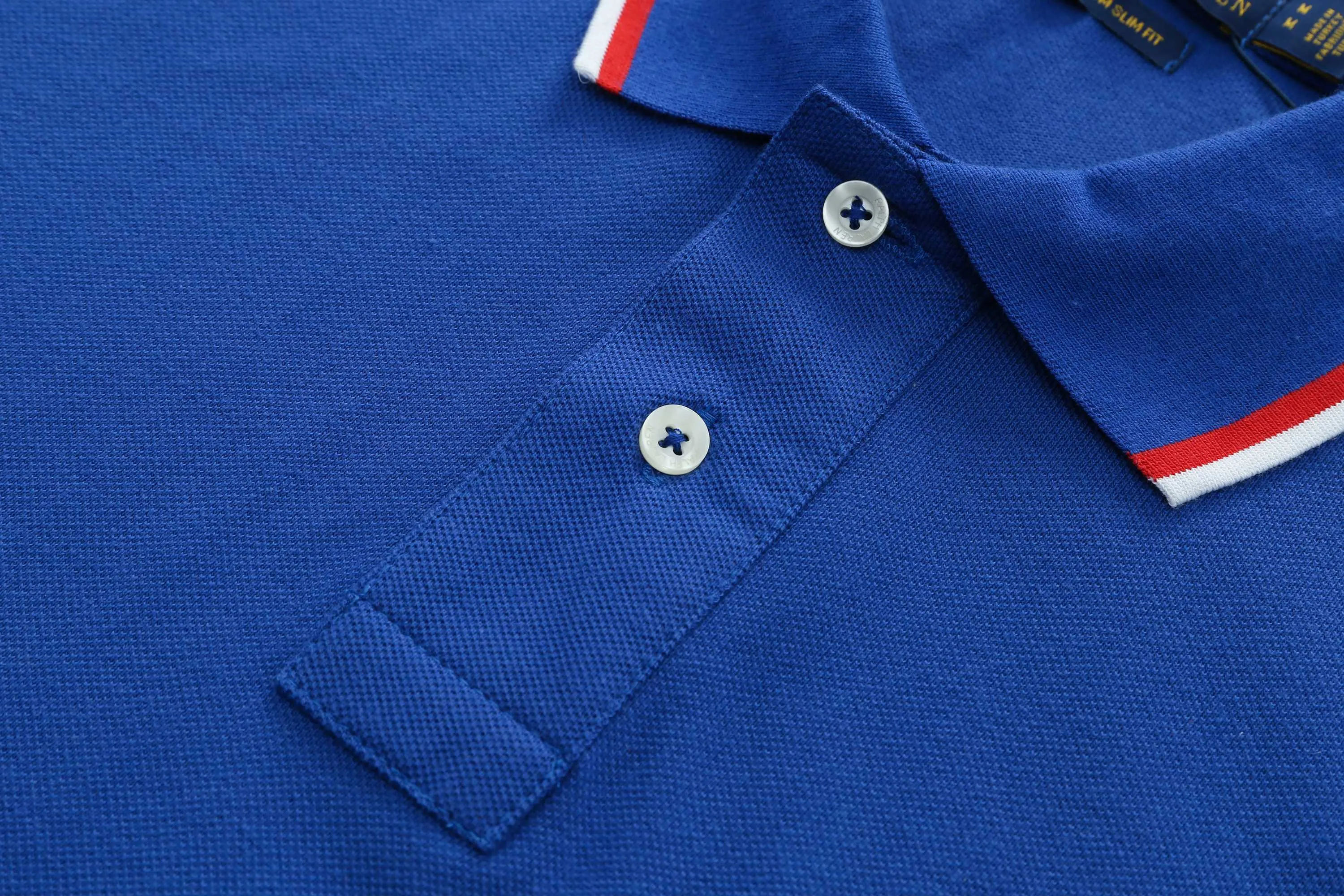 P170 Item No.: 8840 Paul polo bear logo polo shirt short-sleeved (pure cotton) Size: S-XXL